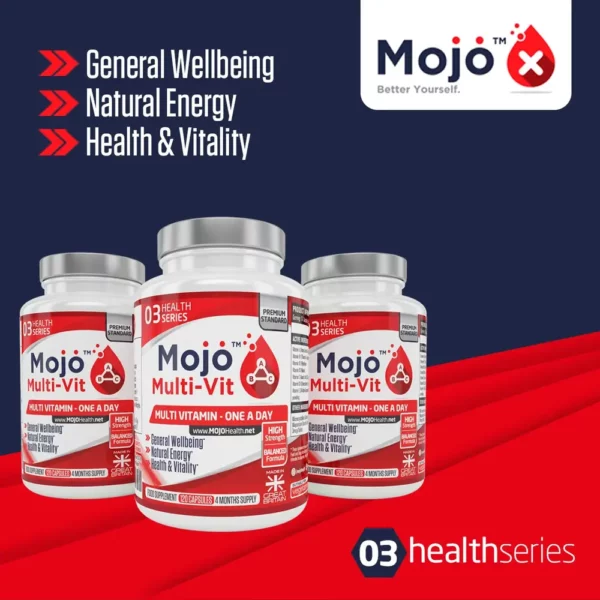MOJO Multivitamin Multi Vit Multi Mineral One a Day Supplement