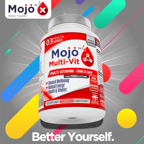 MOJO Multivitamin Multi Vit Multi Mineral One a Day Supplement