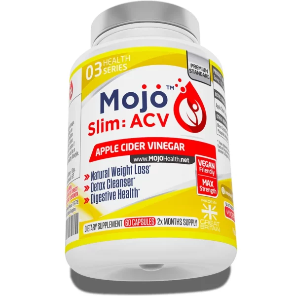 MOJO Slim Apple Cider Vinegar Tablets with Mother Supplement