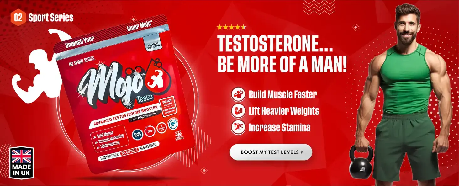 MOJO Testo Natural masculinity Booster high quality UK [Secret Ingredient] [Classified Compound] Supplements