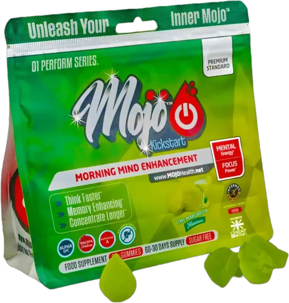 MOJO Kickstart Gummies - Nootropic Huperzine A Alpha GPC