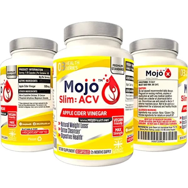 MOJO Slim Apple Cider Vinegar ACV with Mother